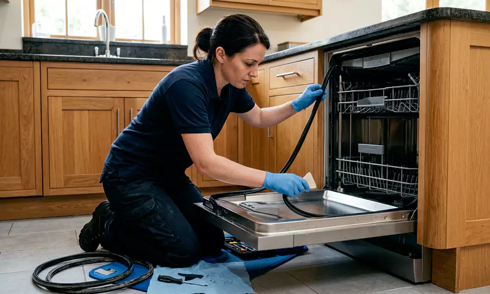 Dishwasher Door Gasket Replacement in Sanford, ME