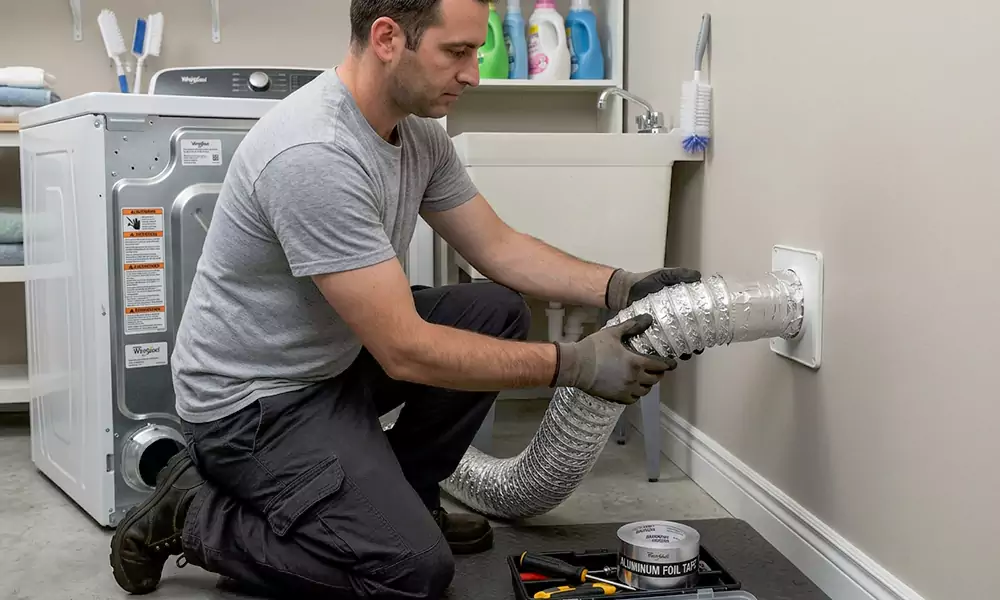 Dryer Vent Installation in Sanford, ME