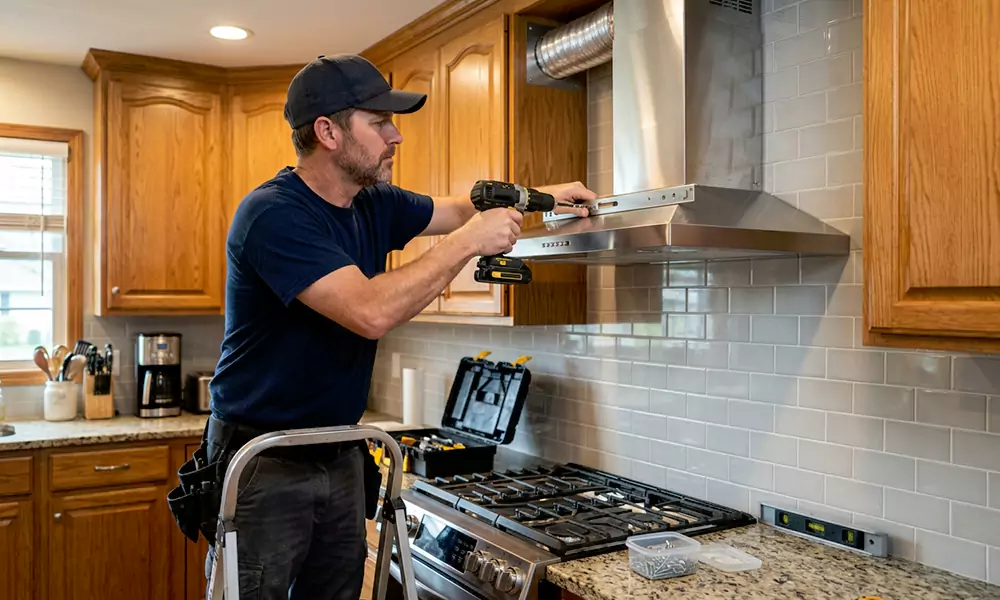 Range Hood Installation in Sanford, ME
