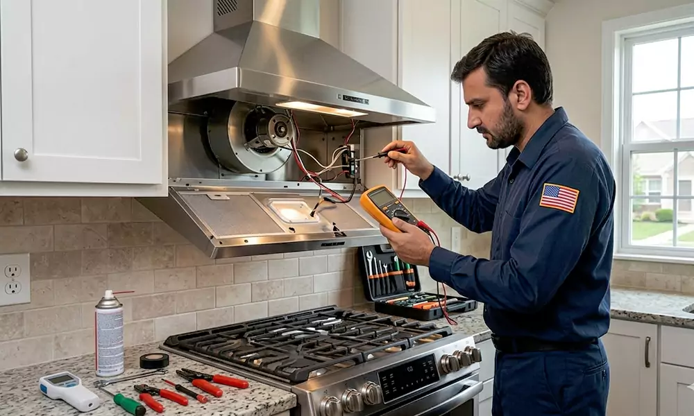 Range Hood Repair in Sanford, ME
