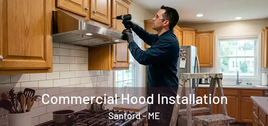  Commercial Hood Installation Sanford - ME