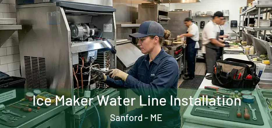  Ice Maker Water Line Installation Sanford - ME