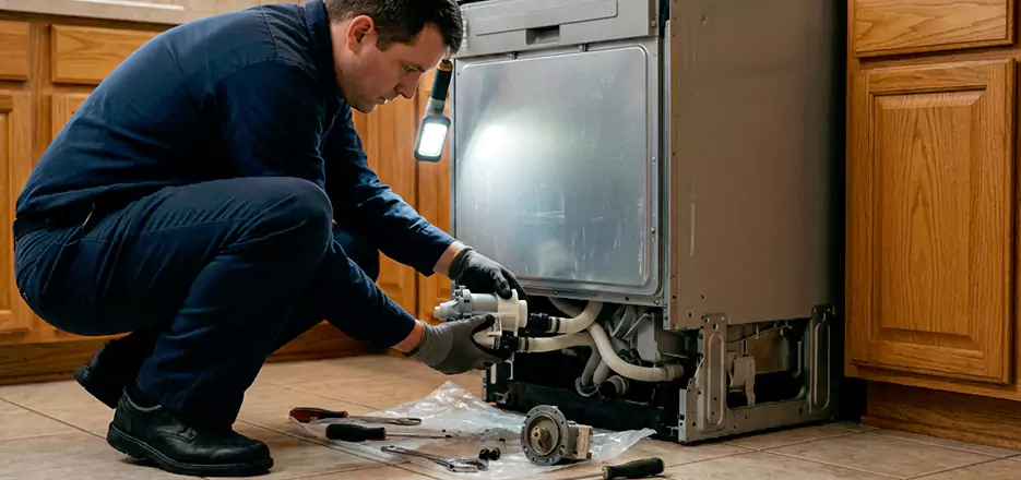 Dishwasher Drain Hose Repair in Sanford