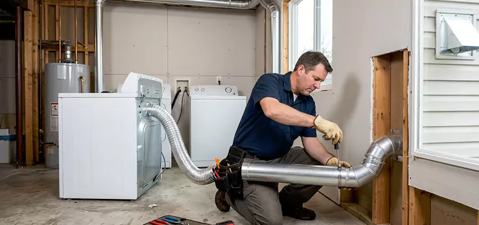 Recessed Dryer Vent Installation Sanford