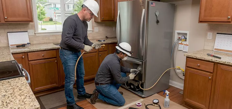 Propane Refrigerator Installation in Sanford