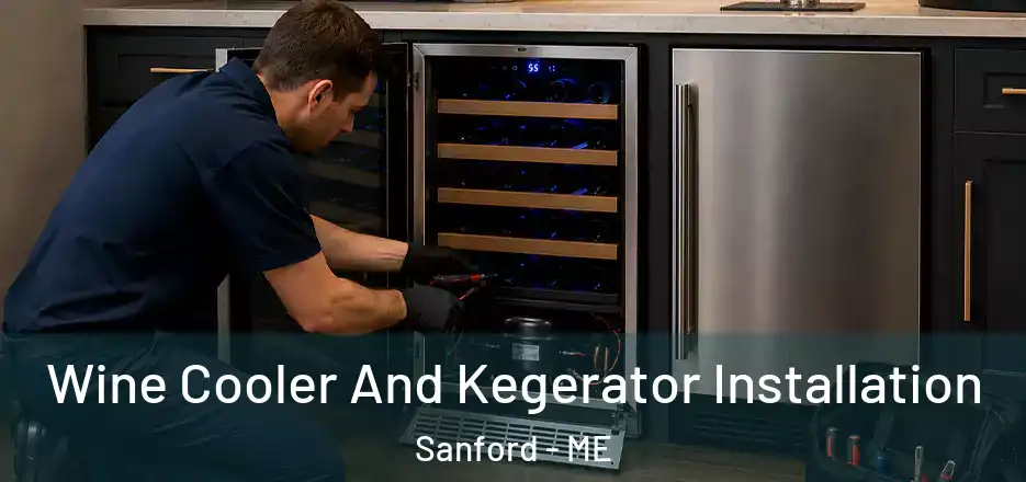 Wine Cooler And Kegerator Installation Sanford - ME